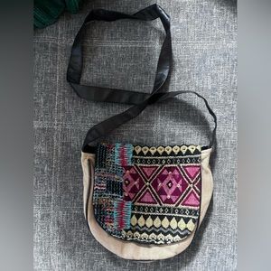 World Market boho crossbody purse